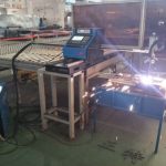 ມີຄວາມຍືດຫຍຸ່ນສູງ Hiwin square plasma cutter 1300 * 2500mm aluminum sheet cnc plasma cutting machine Huayuan 65A plasma power